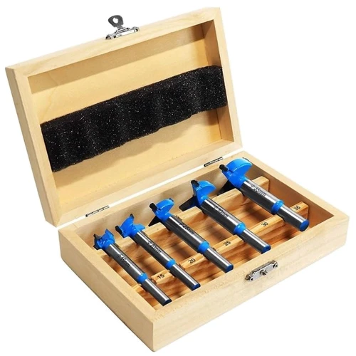 Набір свердлів Форстнера S&R 15, 20, 25, 30, 35 мм 5 шт (216812005): Виробник S&R