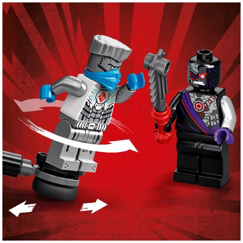 LEGO NINJAGO Грандіозний бій: Зейн проти Ніндроіда (71731) фото 5