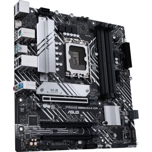 ASUS PRIME B660M-A D4-CSM: Оперативная память 4xDDR4 5333, до 128 ГБ