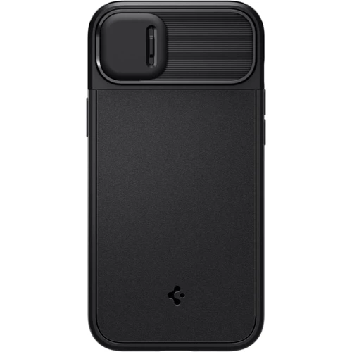 Чохол для iPhone Spigen Optik Armor MagFit Black (ACS05070) для iPhone 14: Матеріали поликарбонат и полиуретан