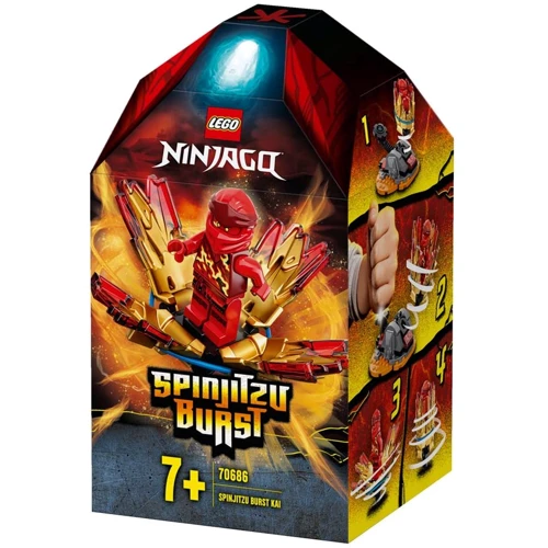 Конструктор LEGO Ninjago Шквал Кружітцу - Кай 48 деталей (70686)
