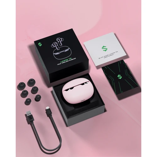 Наушники Xiaomi Black Shark Lucifer T10 Pink: Тип конструкции вакуумные