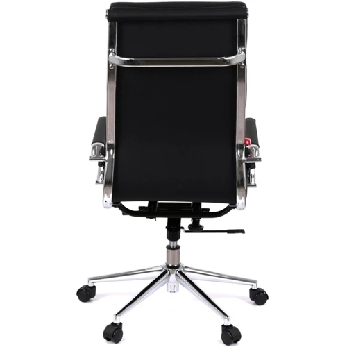 Крісло АКЛАС Кап soft PB (OT-8002) Чорний (PU Black) (00158599): Тип для персоналу
