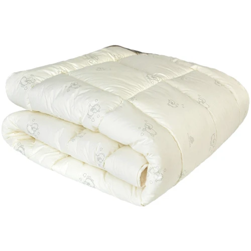 Одеяло IDEIA Wool Classic овечья шерсть 155х210 см (800004368): Материал чехла микрофибра