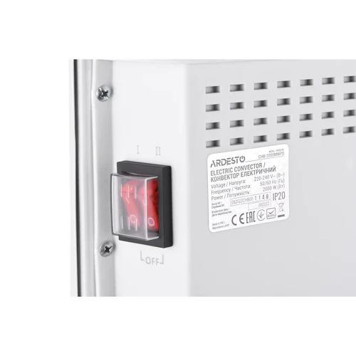 Обогреватель Ardesto CHB-2000MWPD: Вес 3.8 кг