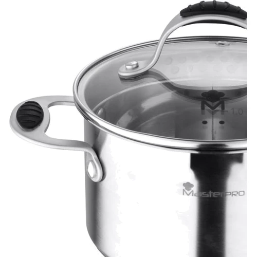 Кастрюля Bergner 3 л 20 см (BGMP-1581): Тип Традиционная
