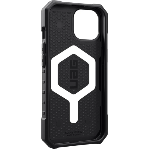Чехол для iPhone Urban Armor Gear UAG Pathfinder Magsafe Black (114311114040) for iPhone 15 Plus: Материалы поликарбонат и полиуретан