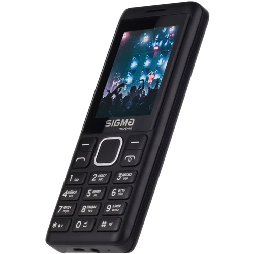 Мобільний телефон Sigma mobile X-style 25 TONE Black (UA UCRF): Слот для карт пам'яті microSD (до 32 ГБ)