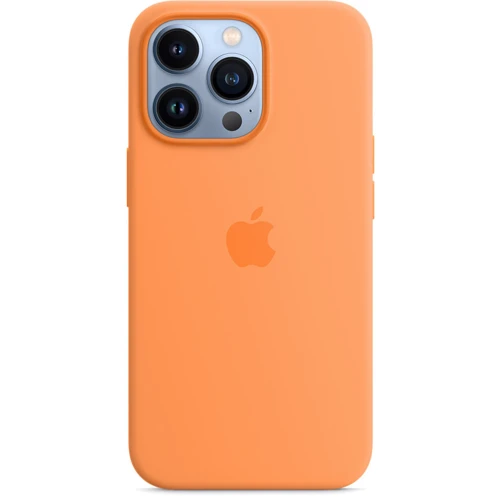 Чехол для iPhone Apple for iPhone 13 Pro Silicone Case with MagSafe Marigold (MM2D3) : Тип чехла накладка на заднюю часть
