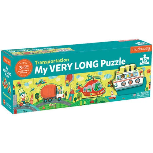 Транспорт Mudpuppy Long Puzzle (30 деталей): Производитель Mudpuppy