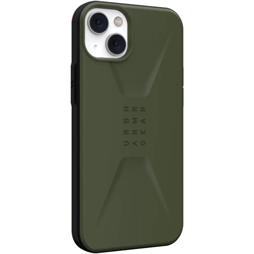 Чехол для iPhone Urban Armor Gear UAG Civilian Olive (114041117272) for iPhone 14 Plus: Материалы силикон