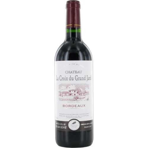Вино GVG Chateau La Croix du Grand Jard, красное сухое, 0.75л (WNF3429671643939)