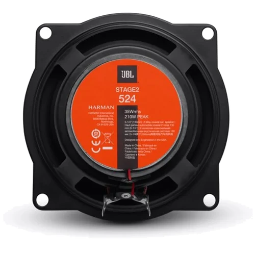 Автоакустика JBL STAGE2 524: Мощность номинальная, Вт 35