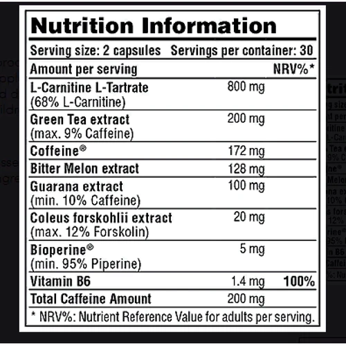 Жиросжигатель Galvanize Nutrition 212 Fahrenheit 60 caps: Пол Унисекс