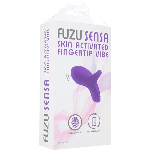 Вибратор на палец FUZU Sensa Skin Activated Fingertip Vibe Pastel Purple