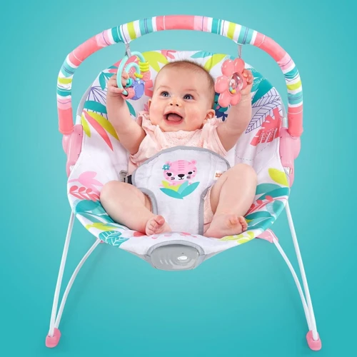 Кресло-качалка Bright Starts Flamingo Vibes (12228): Конструкция опоры без колесиков