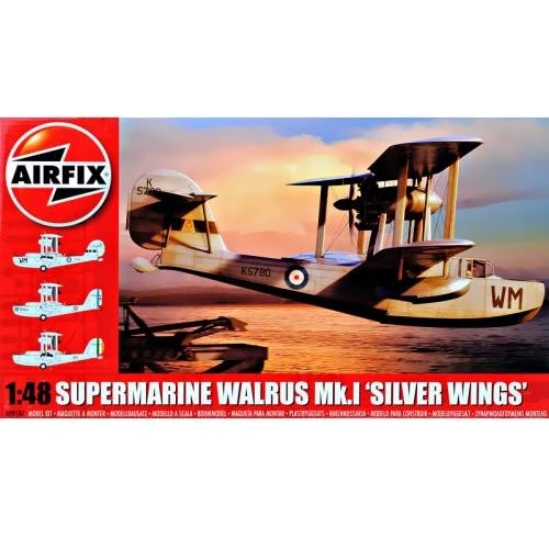 Самолет Airfix Supermarine Walrus Mk.1 'Silver Wings'