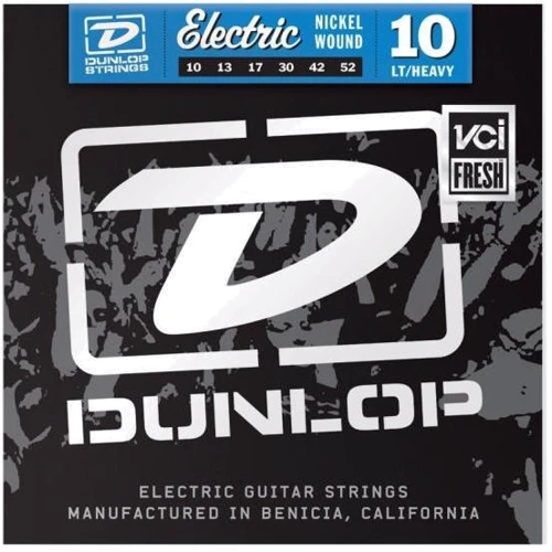 Струна для гитар Струны DUNLOP DEN1052 PERFORMANCE+ ELECTRIC GUITAR STRINGS (10-52): Тип Комплект струн