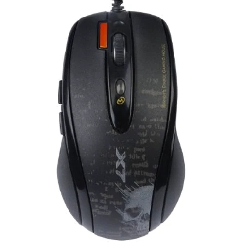 Мышь A4 Tech F5 USB Mystic Black: Интерфейс подключения проводная USB