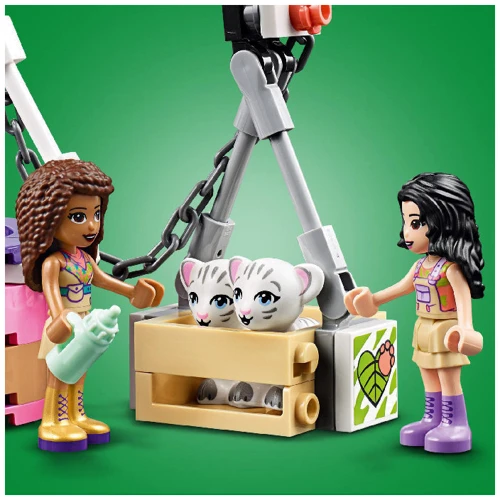 LEGO Friends Спасение тигра из джунглей на воздушном шаре (41423) фото 5