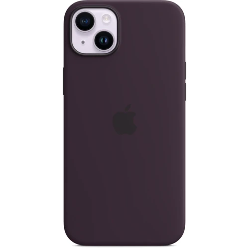 Чохол для iPhone Apple Silicone Case з MagSafe Elderberry (MPT93) для iPhone 14 Plus: Колір бордовый