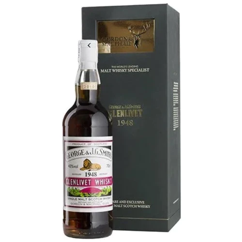 Віскі Gordon & MacPhail Smith's Glenlivet 1948 Rare Vintage 43% 0.7л GB (BW13654)