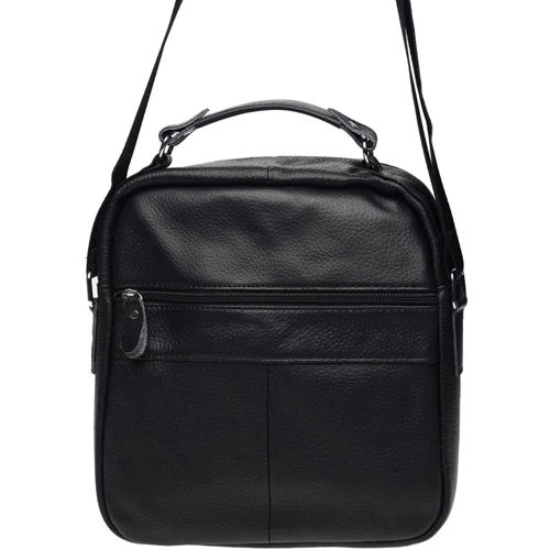 Мужская сумка планшет Borsa Leather черная (K15112-black): Страна производитель Тайвань