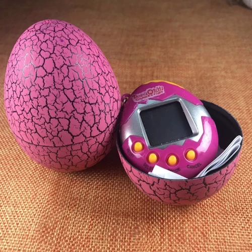 Игрушка электронный питомец Тамагочи в яйце динозавра UFT Eggshell Game (EggPink): Тип игровая консоль