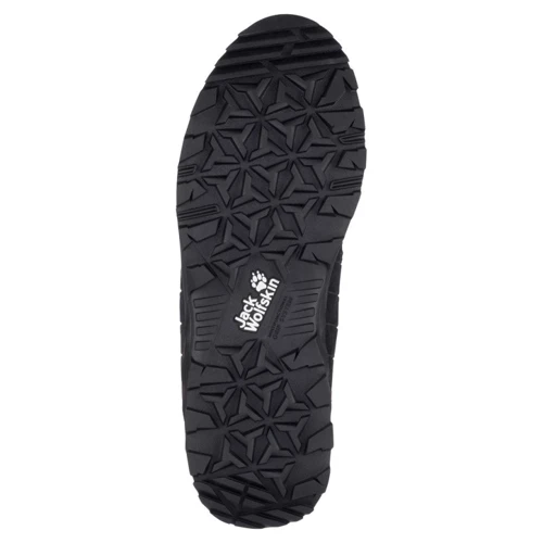 Ботинки Jack Wolfskin Cascade Hike Lt Texapore Mid M 4035461-6156 43.5 черные натуральная замша зимние фото 3