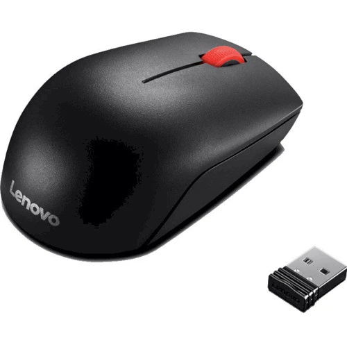 Мышь Lenovo Essential Compact Wireless Mouse (4Y50R20864): Эргономика симметричная для левшей