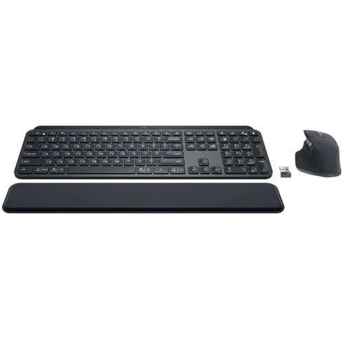 Комплект беспроводной Logitech MX Keys for Business UA Graphite Gen 2 (920-010933): Назначение Для ПК