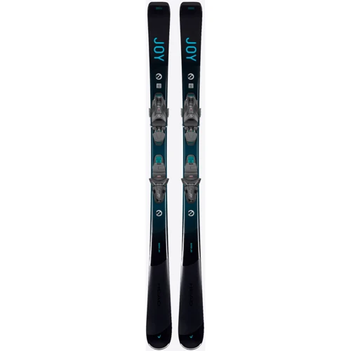 Лыжи HEAD (315603) e-super Joy SW SLR Joy Pro bk/bl + крепления ( 100913) PROTECTOR SLR 11 GW BR.80[N]m.bk 2024 (118330)