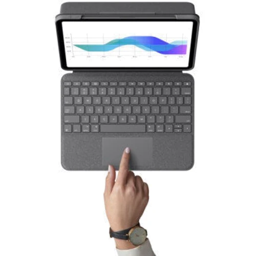 Аксесуар для iPad Logitech Folio Touch Case Backlit Keyboard with Trackpad Oxford Grey (920-009751) for iPad Pro 11 "(2020/2018) фото 4
