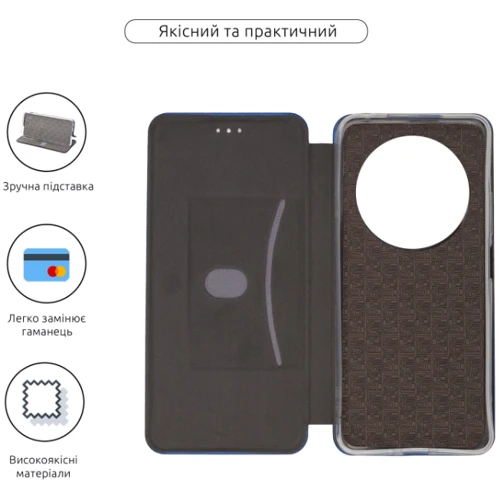 Чехол для телефонов ArmorStandart G-Case Black for Xiaomi Redmi 14C 4G / Poco C75 (ARM79385): Тип чехол-книжка