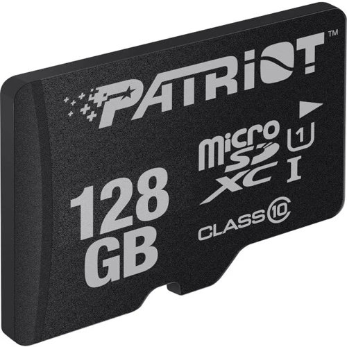 Карта памяти Patriot 128GB microSDXC Class10 UHS-I LX V10 (PSF128GMDC10): Тип карты MicroSDXC
