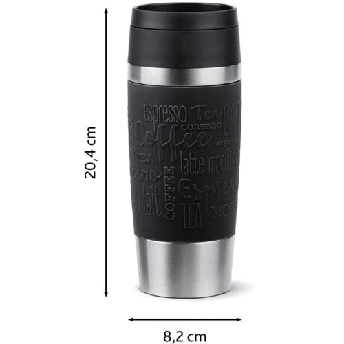 Термокухоль Tefal Travel Mug Classic 360 мл чорний (N2020210) фото 8