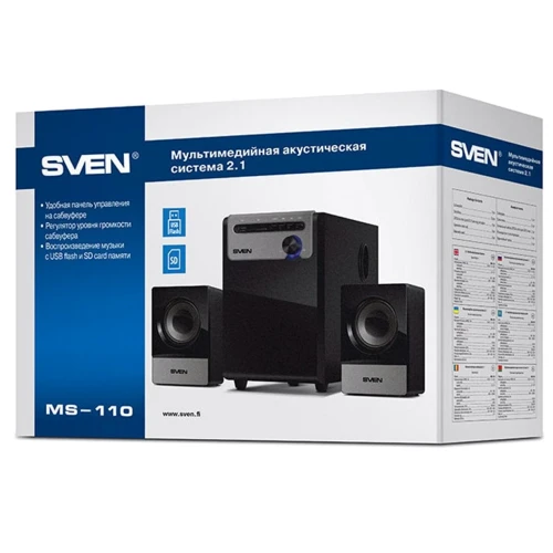 Акустична система SVEN MS-110 black фото 6