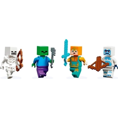 Конструктор Lego Minecraft Крижаний замок 499 деталей (21186) фото 6
