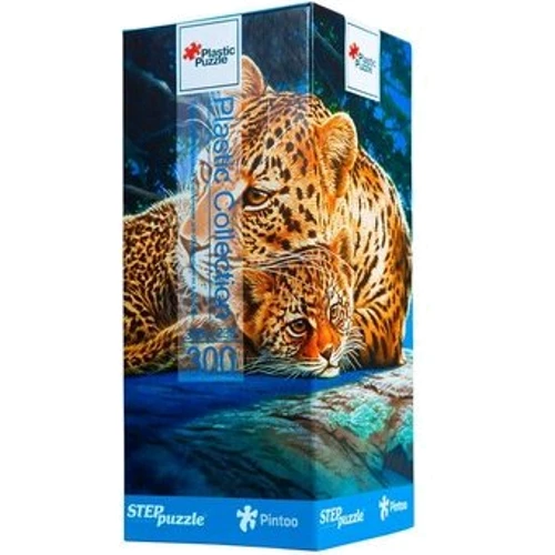 Пластиковий пазл Step Puzzle Леопарди (300 ел.) (98009): Виробник Step Puzzle