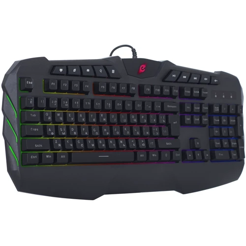 Клавиатура ERGO KB-810 ENG/RUS/UKR Black: Интерфейс подключения USB