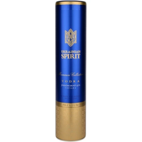 Горілка Ukrainian Spirit Український дух, 0.7 л 40%, в тубусі (ALU4820131391862): Об'єм, л 0.7