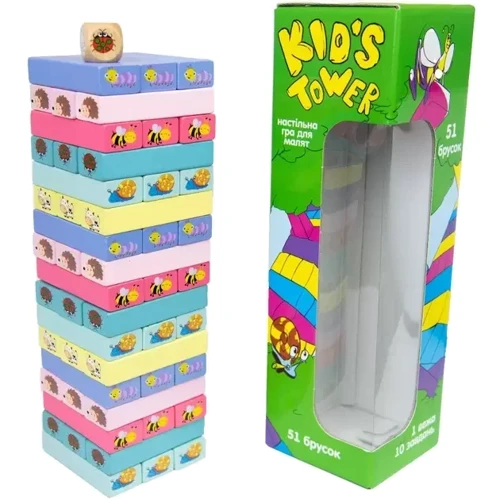 Настольная игра Strateg Kid's Tower (30863): Производитель Strateg
