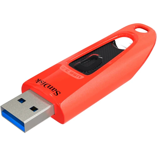 USB-флешка SanDisk 64GB Ultra USB 3.0 Red (SDCZ48-064G-U46R): Стандарт USB USB 3.0