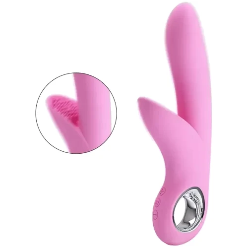 Вибратор с стимулятором клитора PRETTY LOVE Carol, BI-014571-1