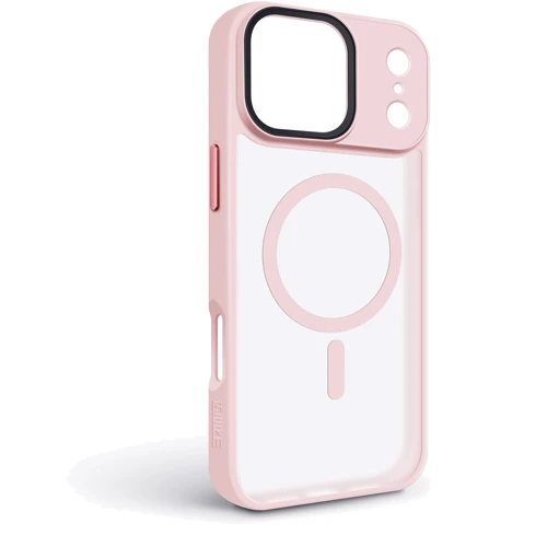 Чехол для iPhone ArmorStandart Uniq MagCase Pink for iPhone 17 Pro Max (ARM86273): Цвет розовый