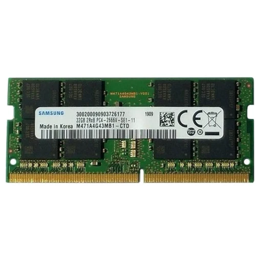 Samsung 32 GB SO-DIMM DDR4 2666 MHz (M471A4G43MB1-CTD)