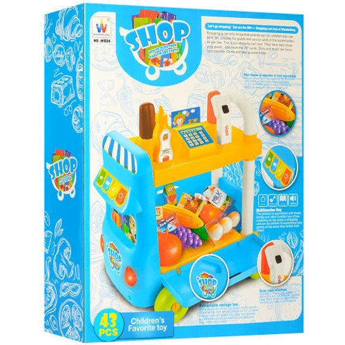 Игровой набор магазин Bambi W034-W084 (blue) фото 6