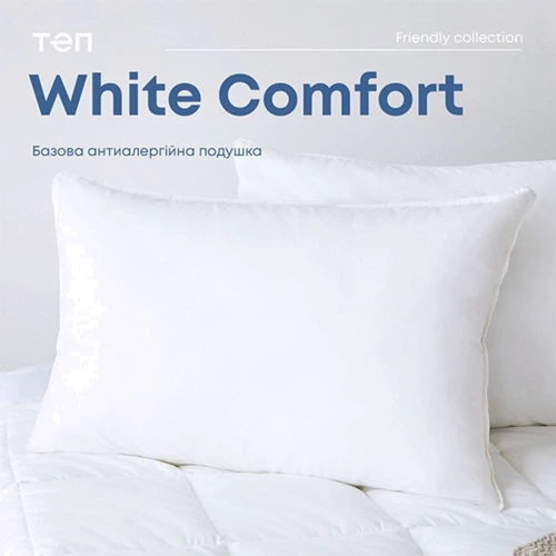 Подушка ТЕП White Comfort New 70х70 см (4820185679893): Размер, см 70x70