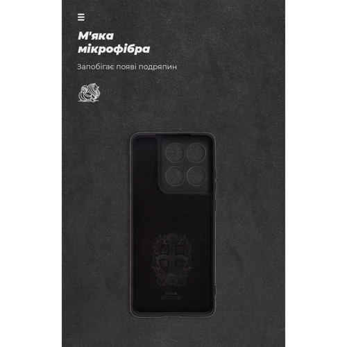 Чехол для телефонов ArmorStandart ICON Case Camera cover Black for Motorola Edge 60 Fusion 5G (ARM85382)