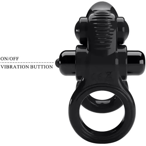 Эрекционное вибро кольцо Pretty Love Passionate Ring, BI-210239